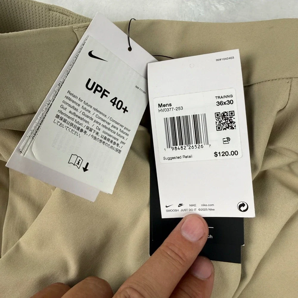 Nike 24.7 PerfectStretch Men's Dri-FIT UV Loose-Fit Utility Pants 36x30 (38x28)